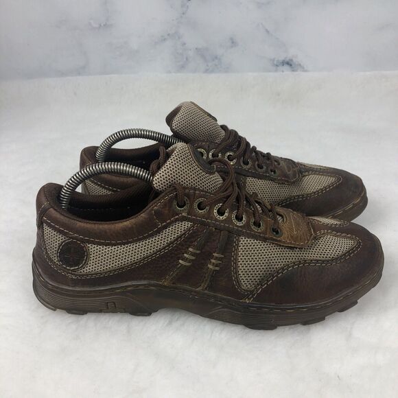 Dr. Martens Kurt Brown Leather Shoes Low Top  Men's Size 8M 9L - Picture 5 of 11